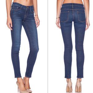 FRAME DENIM Le Skinny De Jeanne Columbia Road Logo Hardware Skinny Jeans